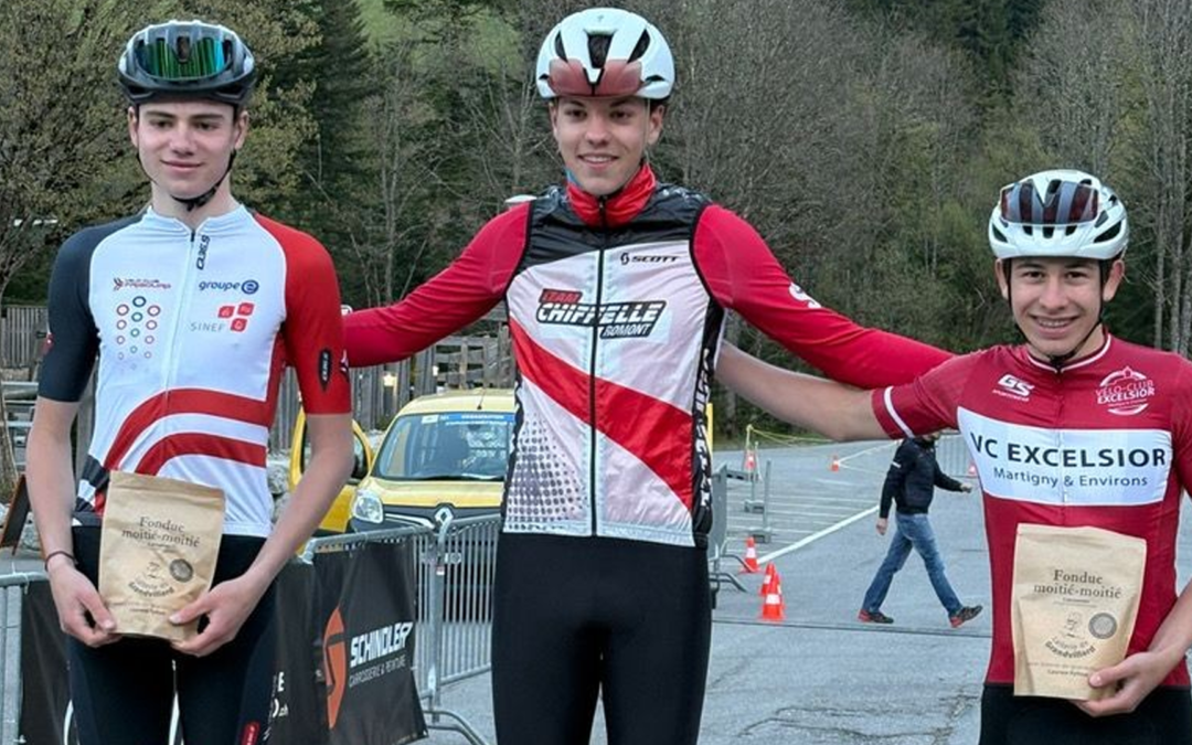 Tour du Canton de Fribourg : un podium en U19